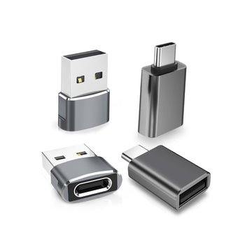 BestWhoop USB to USB C Adapter with C Male to 3.0 Female Charger 4P
