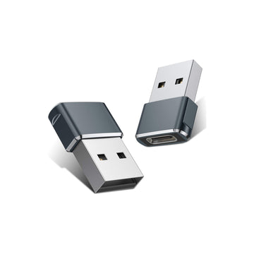 BestWhoop USB C Female to USB 2.0 Male Adapter [2 in 1 Pack]