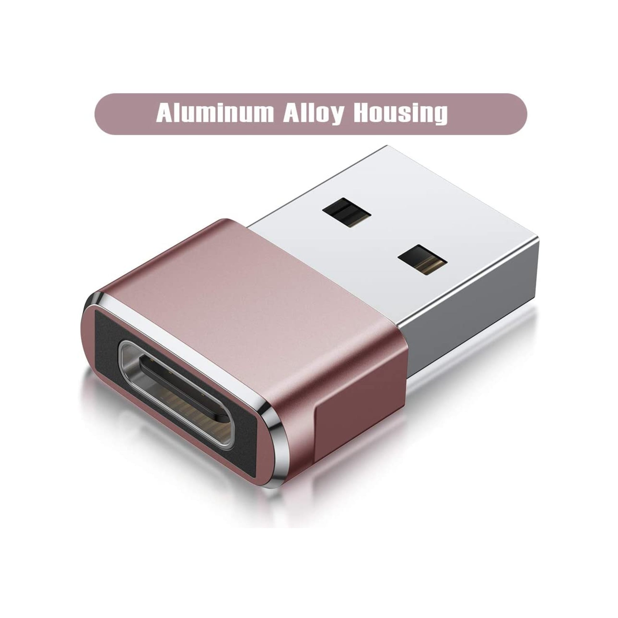 BASESAILOR USB to USB C Adapter,USBC Female to USB A Male Adapter,Type C Converter Charger for iPhone 17 Pro Max,16 15,Apple Watch iWatch S11 S10 SE,AirPods 3,iPad Mini Air,Samsung Galaxy S25,3 Pack