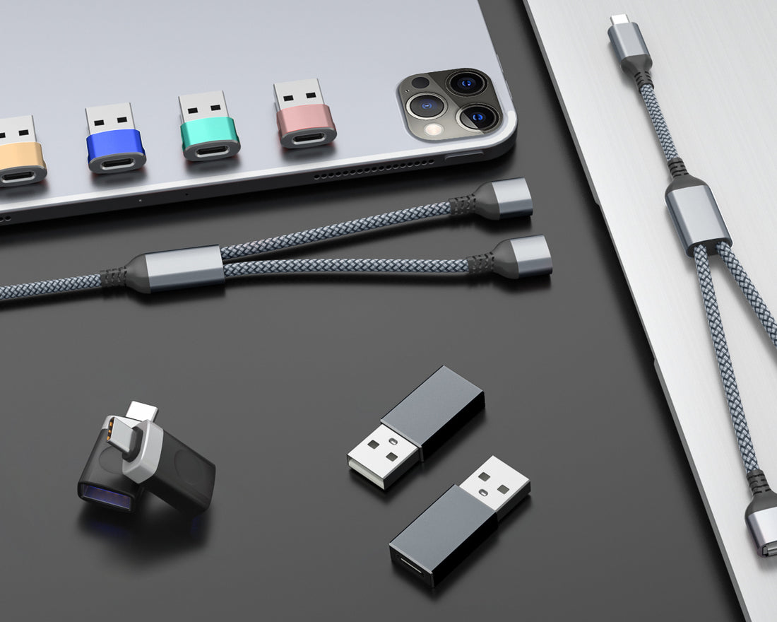 Adaptateur câble prise jack audio 3.5 mm à USB femelle clé USB