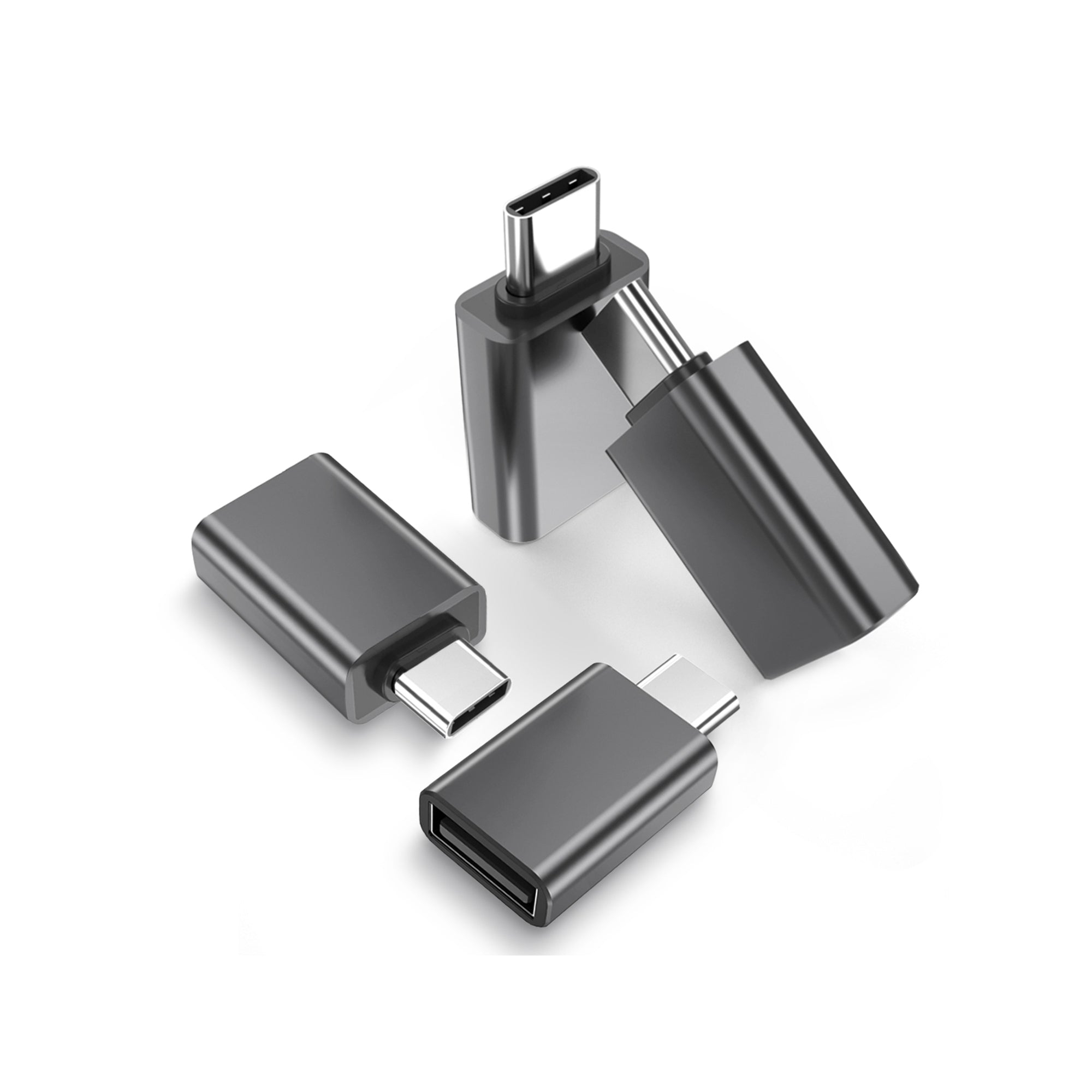 BestWhoop USB C to USB Adapter 4 Pack