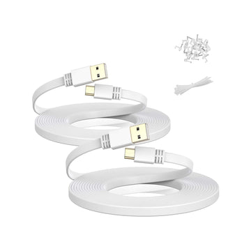 BestWhoop Long Micro USB Power Cable [2 in 1 Pack]