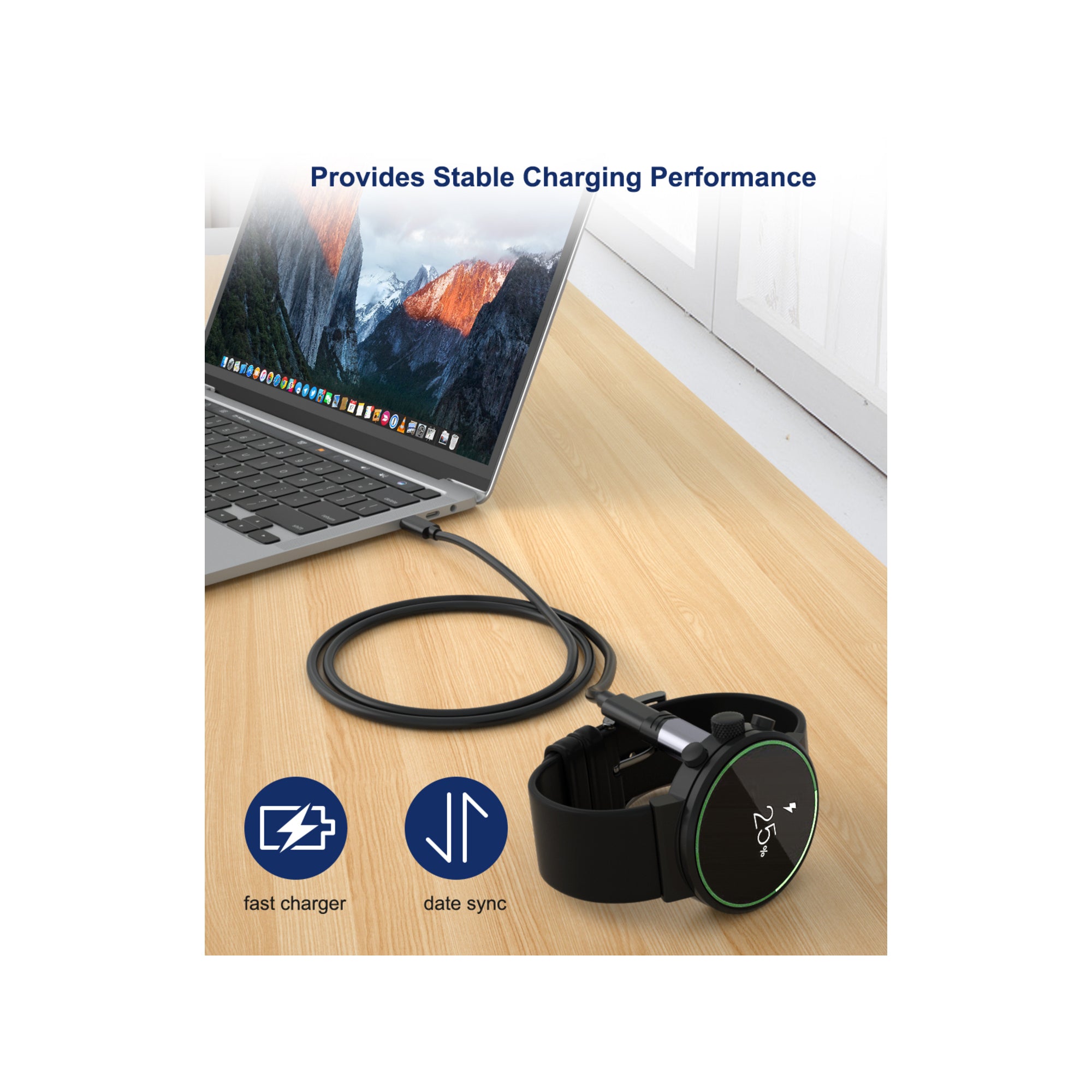 BestWhoop Charger Adapter for Garmin Watch [3 in 1 Pack]