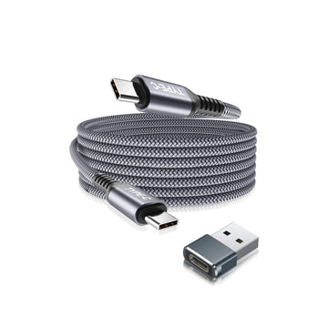 BestWhoop SB Type C to C 100W Cable 10FT with USB Adapter